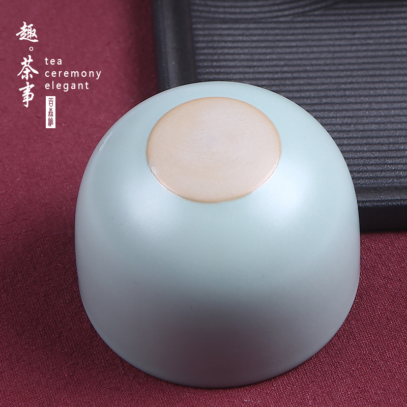 Slicing can raise your up Japanese ceramic cups master cup sample tea cup large porcelain personal single kung fu tea set