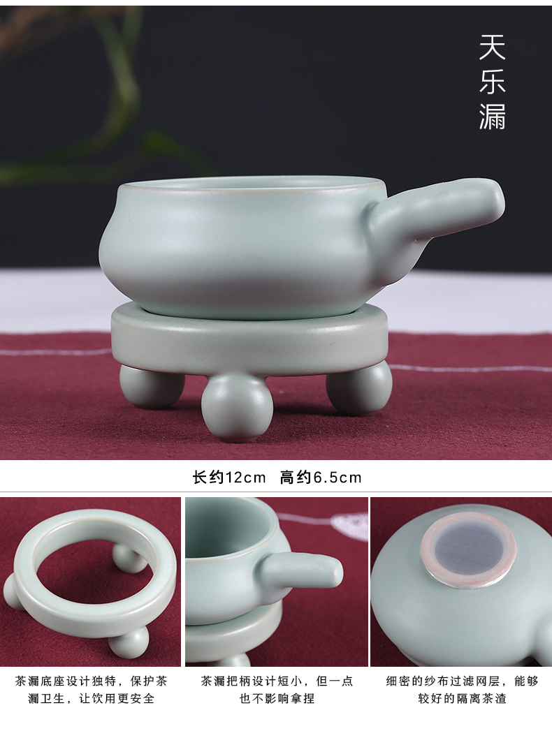 Start your up side teapot suit Japanese side put the pot of kung fu tea your porcelain ceramic tea set a complete set of small household