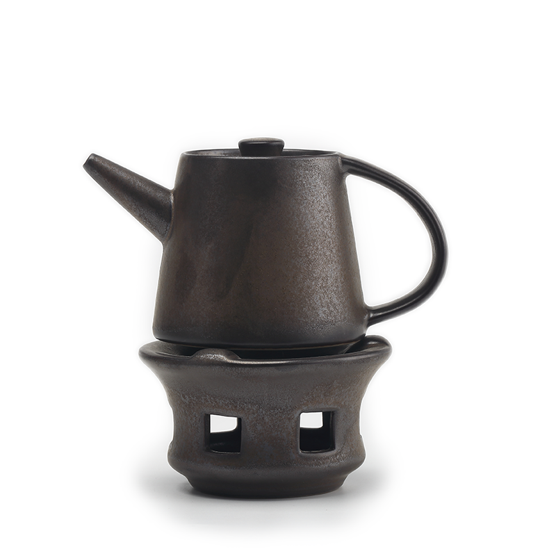 Babson d Japanese oxidation of glaze dry stage coarse pottery teapot based'm boil tea stove temperature small tea ceramic alcohol stove