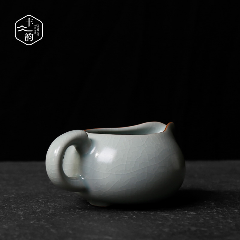 Manually restoring ancient ways your up slicing can raise ceramic fair keller of tea is kung fu tea set a single crack sea and a cup of tea