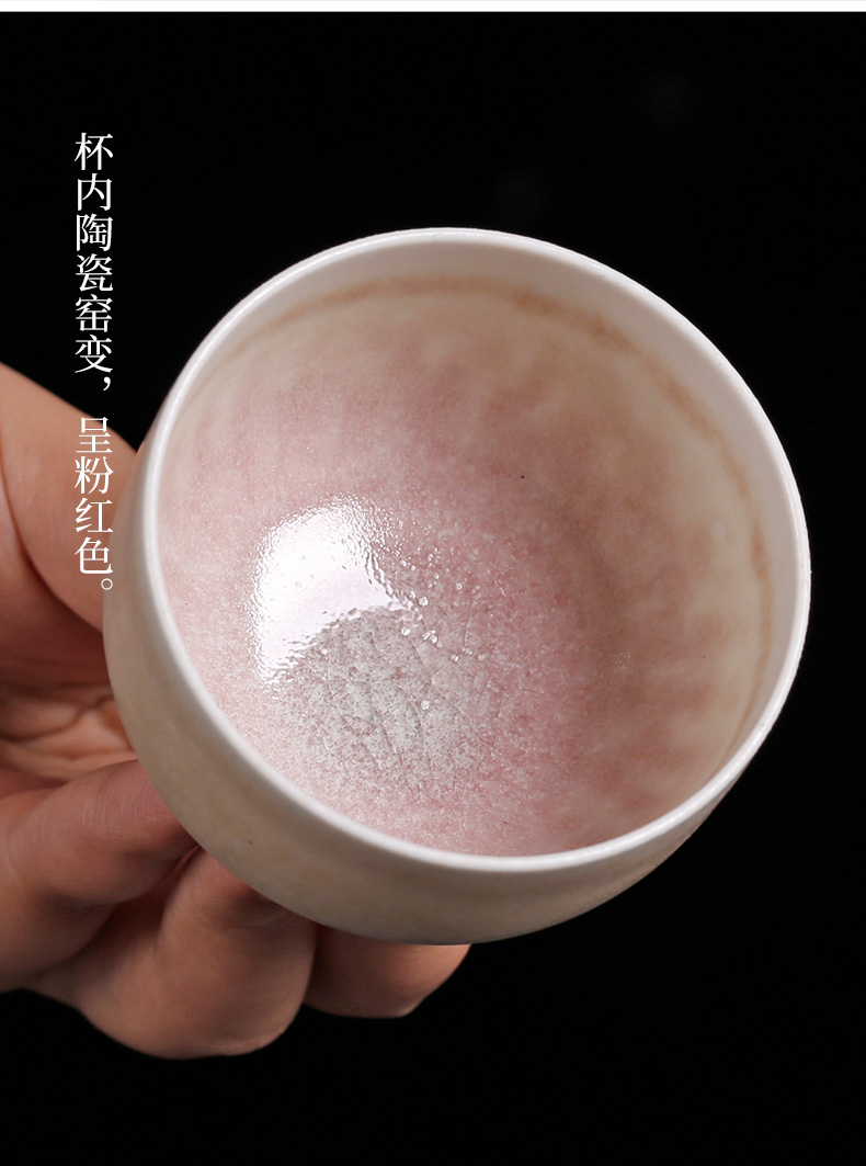 Jingdezhen up kung fu tea ceramic tea set small single CPU master cup move large hand sample tea cup of tea