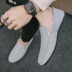 Giày đậu Hà Lan Giày nam mùa thu 2019 Giày mới Giày nam thông thường Giày vải Giày nam đạp giày lười Giày thấp - Giày thấp giày sneaker nam Giày thấp