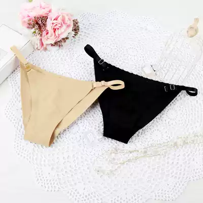 Black triangle inner pants lift hips hips bikini swimming underwear waist adjustable swimsuit no trace anti-light