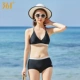 Bộ bikini 361 độ gợi cảm khoe ngực nhỏ 3 điểm 2019 mới hè nữ áo tắm nóng bỏng mùa xuân - Bikinis