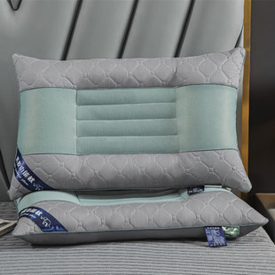 Summer Cassiazi pillow pillow core A pair of home latex buckwheat, cervical cervical spine, help sleep without falling, does not deform