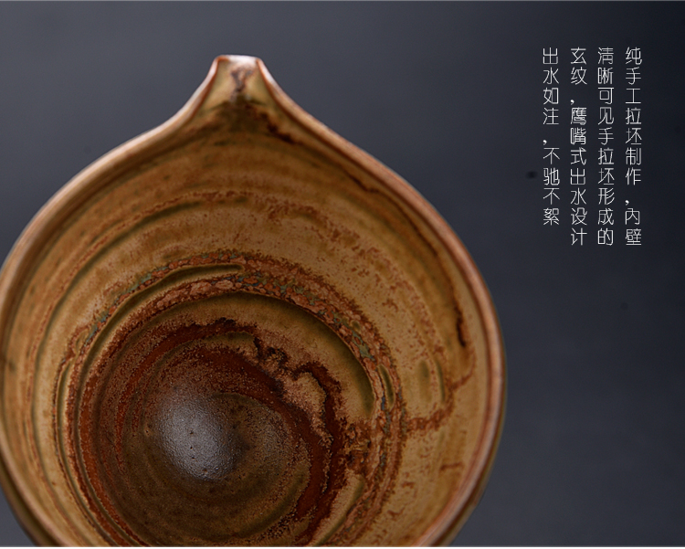 Ancient sheng up new hand made of pure wood natural dust ceramic tea set fair keller cup keller cup points