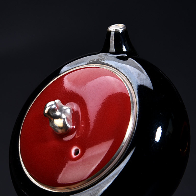 The ancient home of kung fu sheng up porcelain old silver tea set coppering. As silver restoring ancient ways is The sitting room tea bags are small suit Chinese lacquer red pure manual