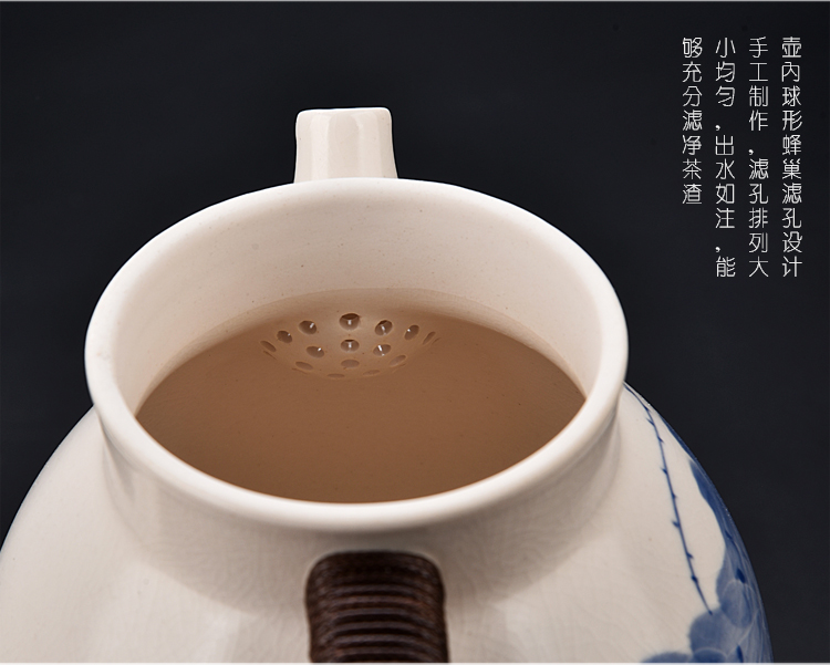 Ancient sheng up tasted silver gilding boiling kettle ceramic teapot, black and white teapot electric teapot TaoLu pot temperature points tea cup