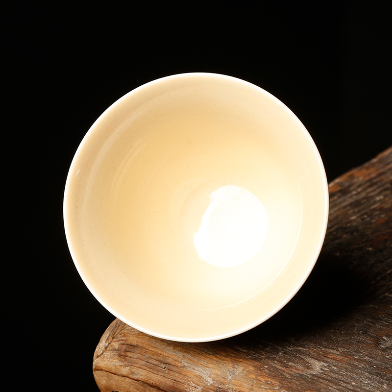 Ancient sheng up to burn hand - made the master sample tea cup fullness jingdezhen up all hand single CPU kung fu tea cups