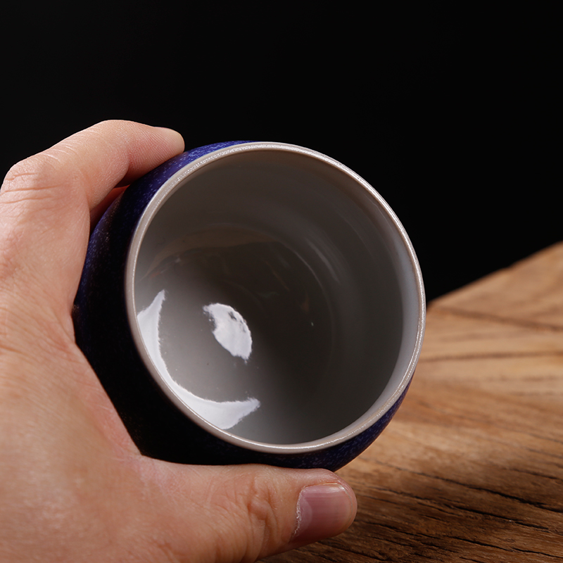 The ancient tea sheng up ceramic cups, kung fu master cup single CPU built light tea bowl cups sample tea cup meditation
