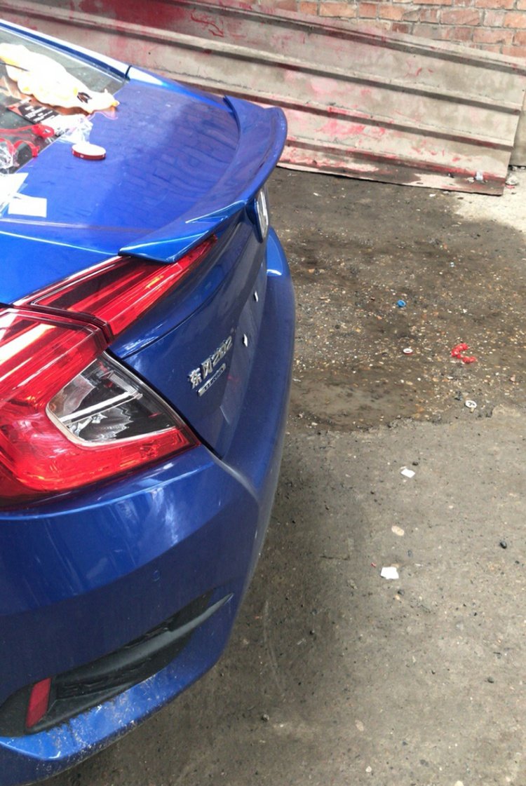 Honda mười thế hệ sửa đổi đuôi 16-17 mới Civic đuôi vịt Đan Mạch cánh miễn phí đấm cánh cố định - Sopida trên đuôi lướt gió ertiga 2020