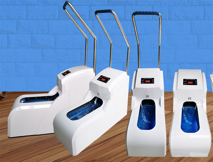 Smart shoe cover machine fully automatic cover shoe electric bag footed machine Family office new shoe cover machine net red condo