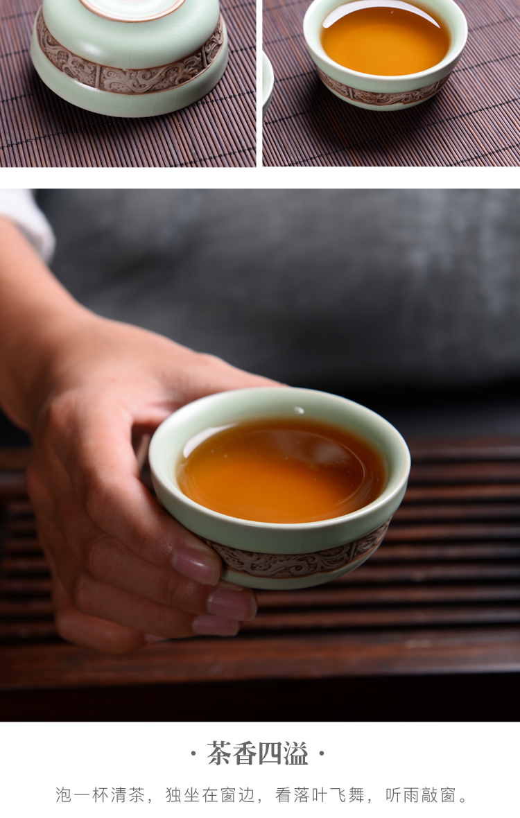 Your creative up) filter tea strainer filter saucer celadon kung fu tea accessories tea Japanese tea