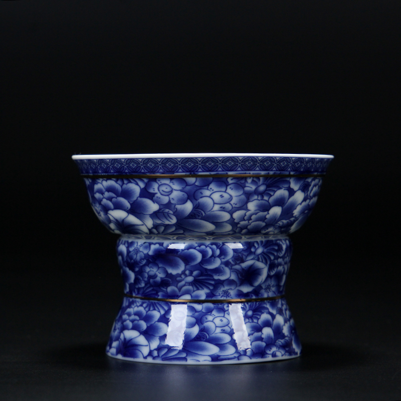 High white, blue and white porcelain tea set the see colour tureen teapot teacup pad set of ceramic tea set tea service parts