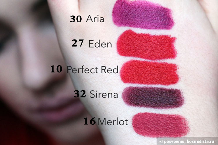 3 miếng của Mỹ chính hãng NYX mờ son môi mờ son môi mờ son môi 01-22 son 3 màu