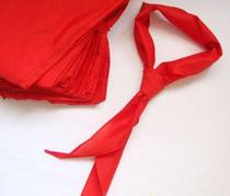 Standard Young Pioneers Red Scarf Large 115 * 33cm Cotton Suitable for Primary School and Adult Hot Sale