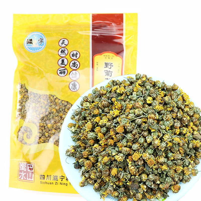 Zining wild chrysanthemum tea Sichuan first-class pure small wild chrysanthemum rice tea bag 400g non-fetal chrysanthemum