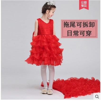 Наряд маленькой принцессы, элитное свадебное платье, ассиметричный крой