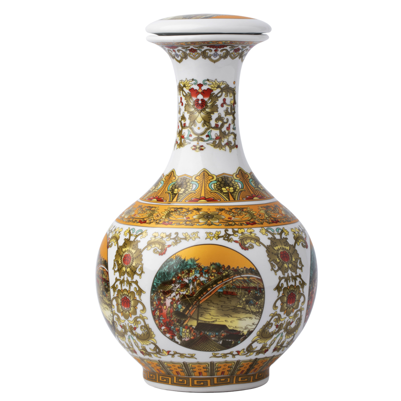Jingdezhen ceramic jars with 3 kg mercifully antique home furnishing articles wine bottle is empty jar empty wine bottle sealed as cans