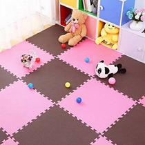 Modern eco-friendly floor mat foam puzzle childrens baby crawling mat splicing bedroom foam pad simple solid color non-slip