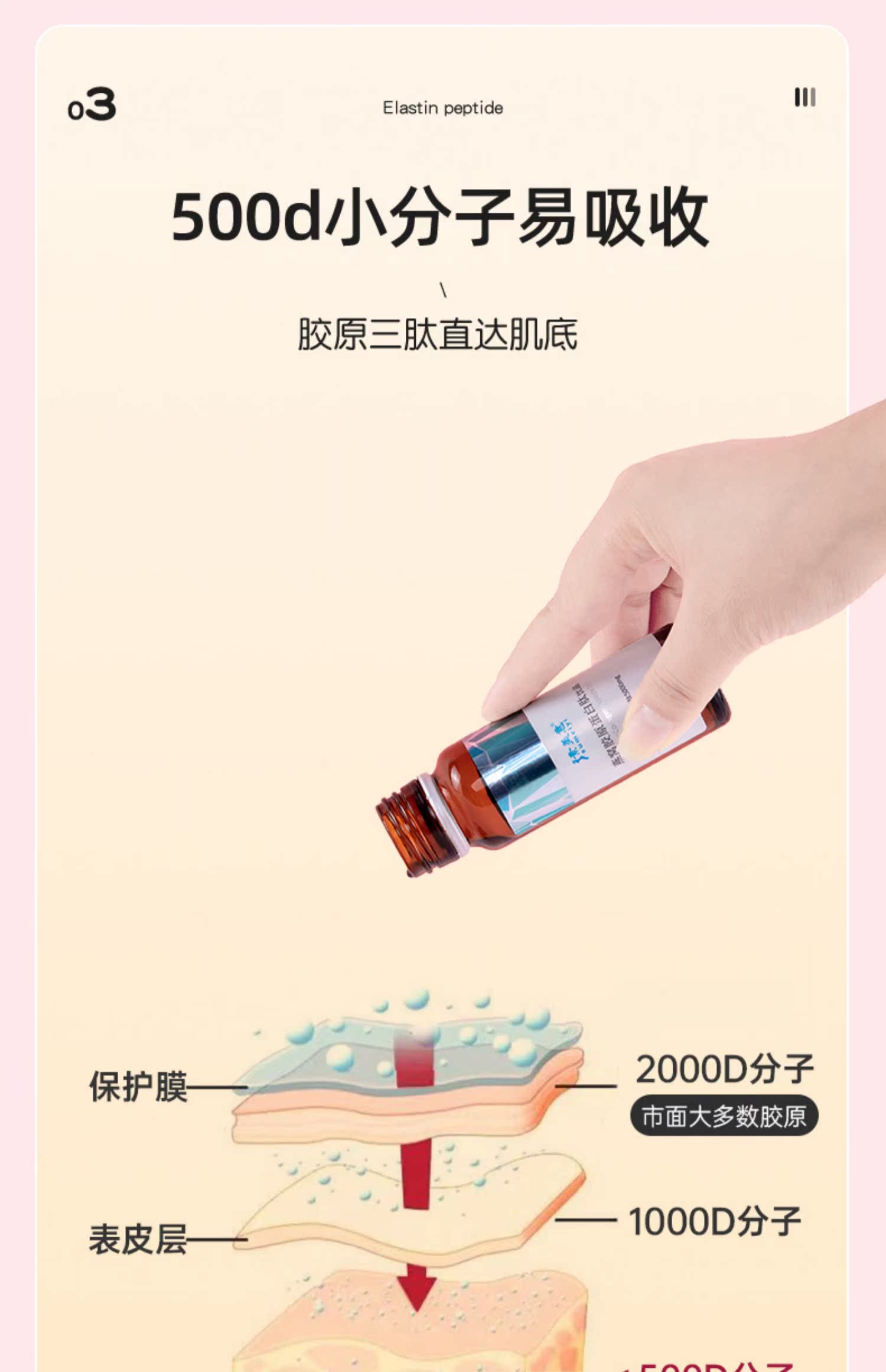 素美意燕窝胶原蛋白肽液态饮50ml*8瓶