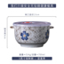 hộp đựng cơm cắm điện lock&lock Jingdezhen bát cơm gia đình gốm sứ có nắp bát súp lò vi sóng lớn hộp ăn trưa lớn bát sinh viên ăn liền bát - Hộp cơm điện sưởi ấm cặp lồng ủ cơm Hộp cơm điện sưởi ấm
