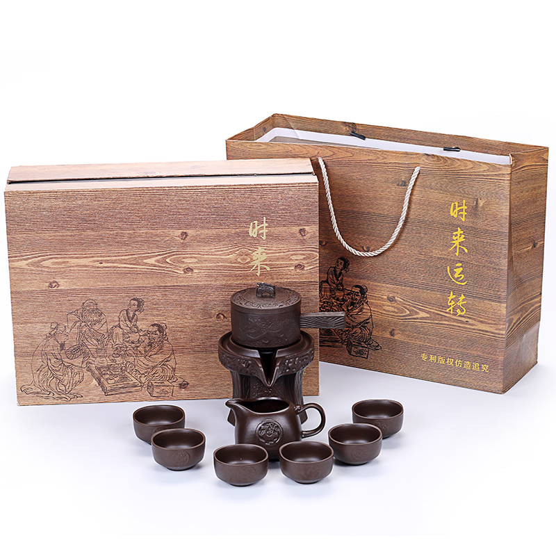 Ya xin celadon semi automatic tea ware Japanese creative hot kung fu tea set a complete set of the teapot teacup