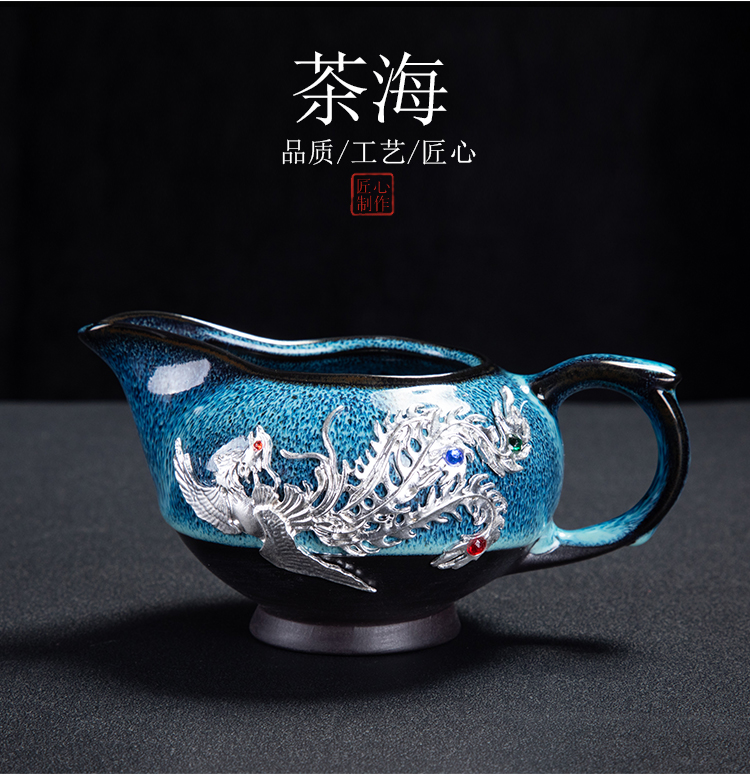 Ya xin up of a complete set of kung fu tea set suit household ceramics with YinJian light porcelain tea set the teapot tea cups