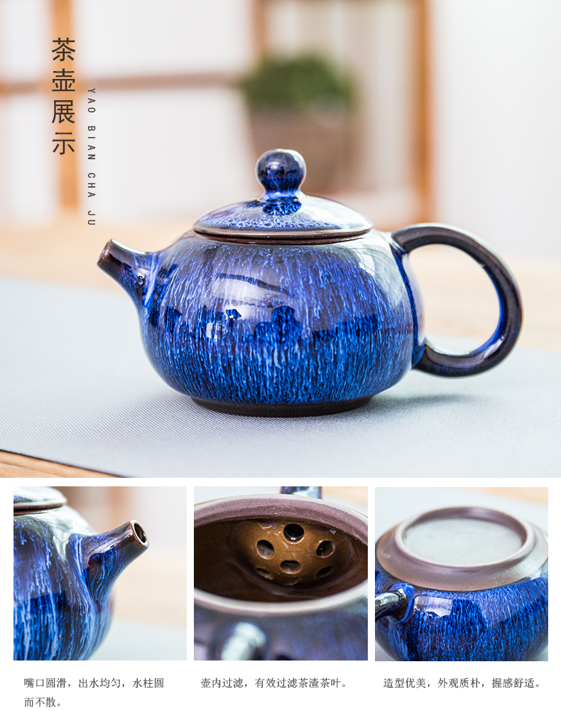 Ya xin up built lamp cup retro kung fu tea master cup single cup tea light sample tea cup ceramic glaze porcelain