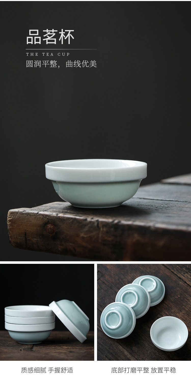 Ya xin ru up travel single Japanese a pot of tea set suit portable ceramic crack cup 2 cups the receive package