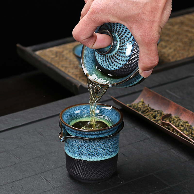 Ya xin ceramic masters cup suit single variable sample tea cup, small cup a cup of tea light household kung fu tea set gift boxes