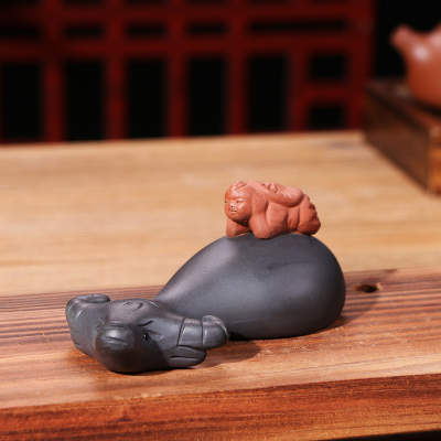 Ya xin company hall cattle lad pet yixing purple sand tea jedaiah purple sand tea tray was furnishing articles creative play small tea tea set