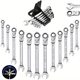 Universal 72-tooth ratchet wrench dual-purpose wrench movable head ratchet wrench opening plum blossom labor-saving fast wrench wrench
