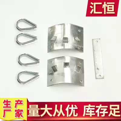 Factory direct sales in mainland China electric chicken heart ring heart ring three-strand five-strand seven-strand lining ring Cold hot-dip galvanizing