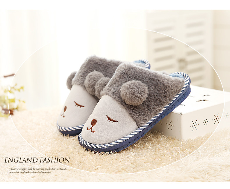 Pantoufles enfants en suède pour hiver - semelle Melaleuca - Ref 1016108 Image 21