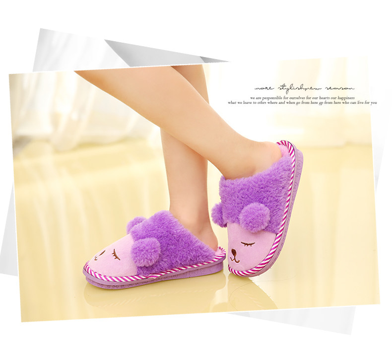 Pantoufles enfants en suède pour hiver - semelle Melaleuca - Ref 1016108 Image 37