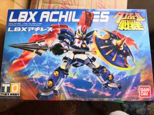 Bandai Carton Fighter Achilles LBX001 spot