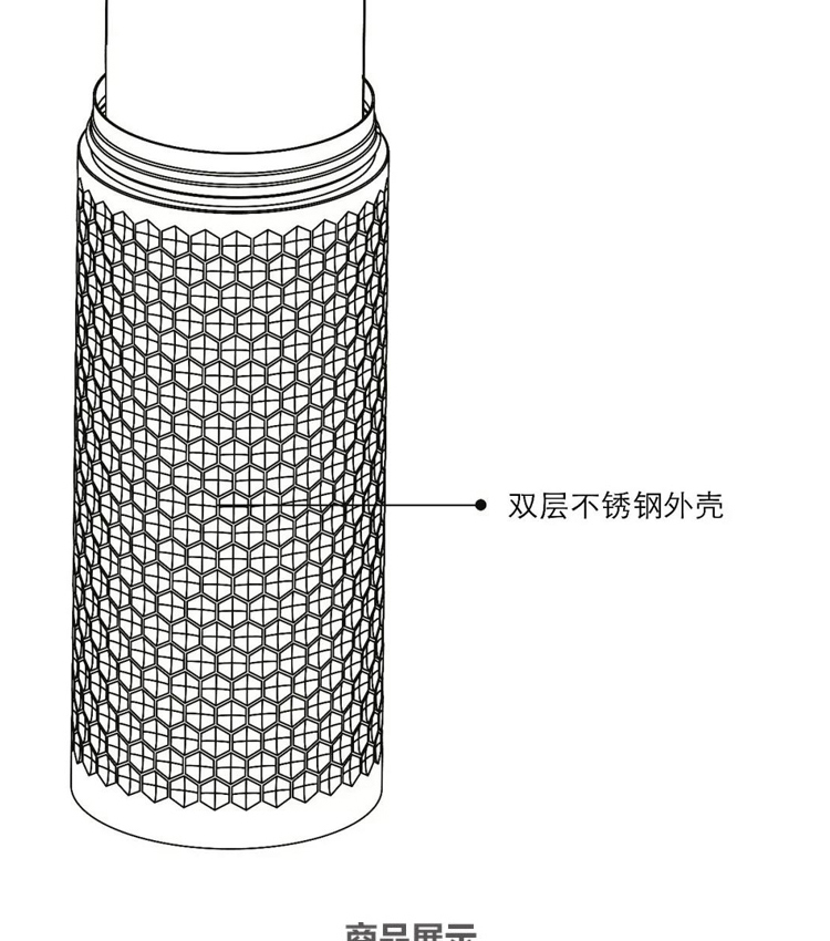 Do Tang Xuan porcelain stone office cup 304 stainless steel vacuum keep - a warm glass cup with ceramic tank