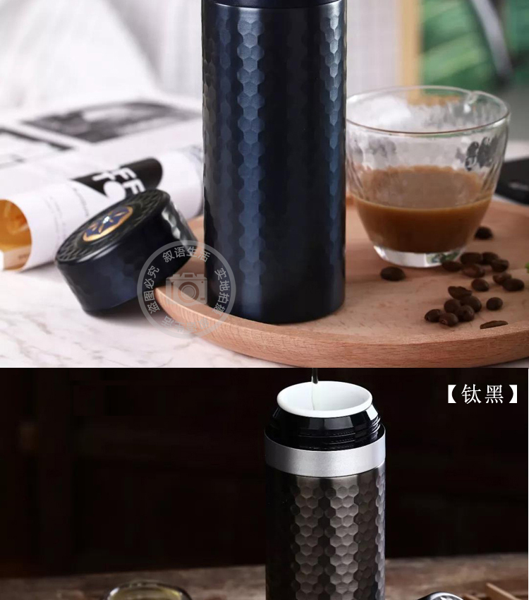 Do Tang Xuan porcelain stone office cup 304 stainless steel vacuum keep - a warm glass cup with ceramic tank