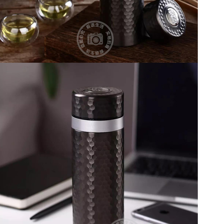 Do Tang Xuan porcelain stone office cup 304 stainless steel vacuum keep - a warm glass cup with ceramic tank