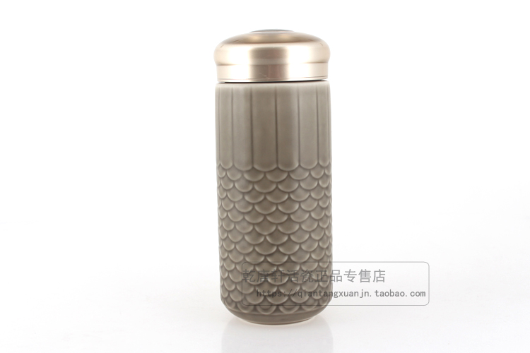 Do Tang Xuan porcelain cup will "bringing a portable take creative ceramic water in a cup of office business gifts