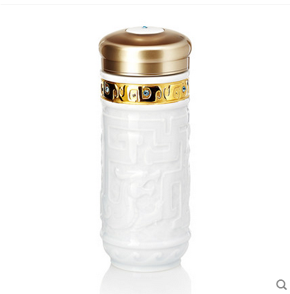 Do Tang Xuan porcelain cup onstar longteng universal portable cup double ceramic cups of creative move cups water