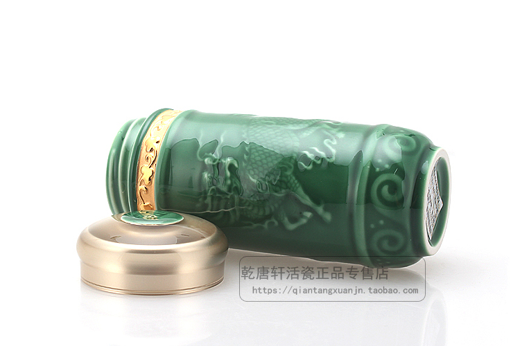 Do Tang Xuan porcelain cup gold kirin delight in to take a cup of tea cups water cup cup spot to send friends