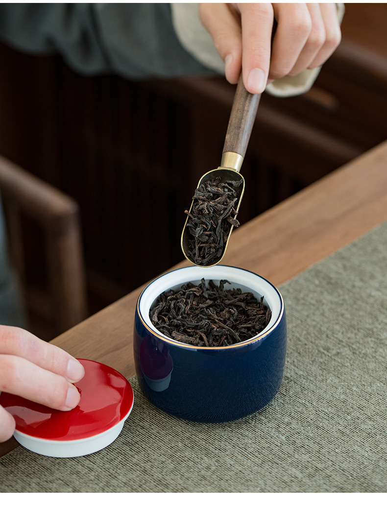 To the as porcelain and moving ceramic seal pot home portable mini tea caddy fixings warehouse small pu 'er tea boxes