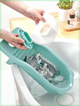 Multifunctional lazy person washes socks washes underwear and underwear artifact wash basin washbasin small washboard home dormitory