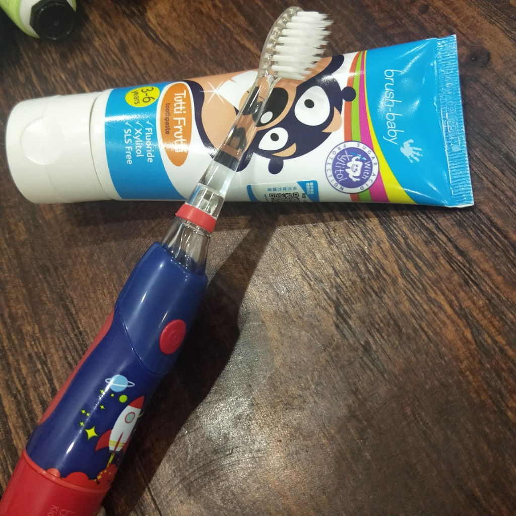 英国百刷宝贝电动牙刷限量款套装质量怎么样，使用后的效果如何