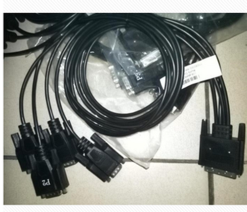 Dismantling machine IBM 5785 card serial port data line 46K6735 10% four-asynchronous card serial port line switching line