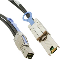 Compatible with IBM 00Y2463 3m SAS Cable (mSAS) (HD) SFF-8644-8088 3 m