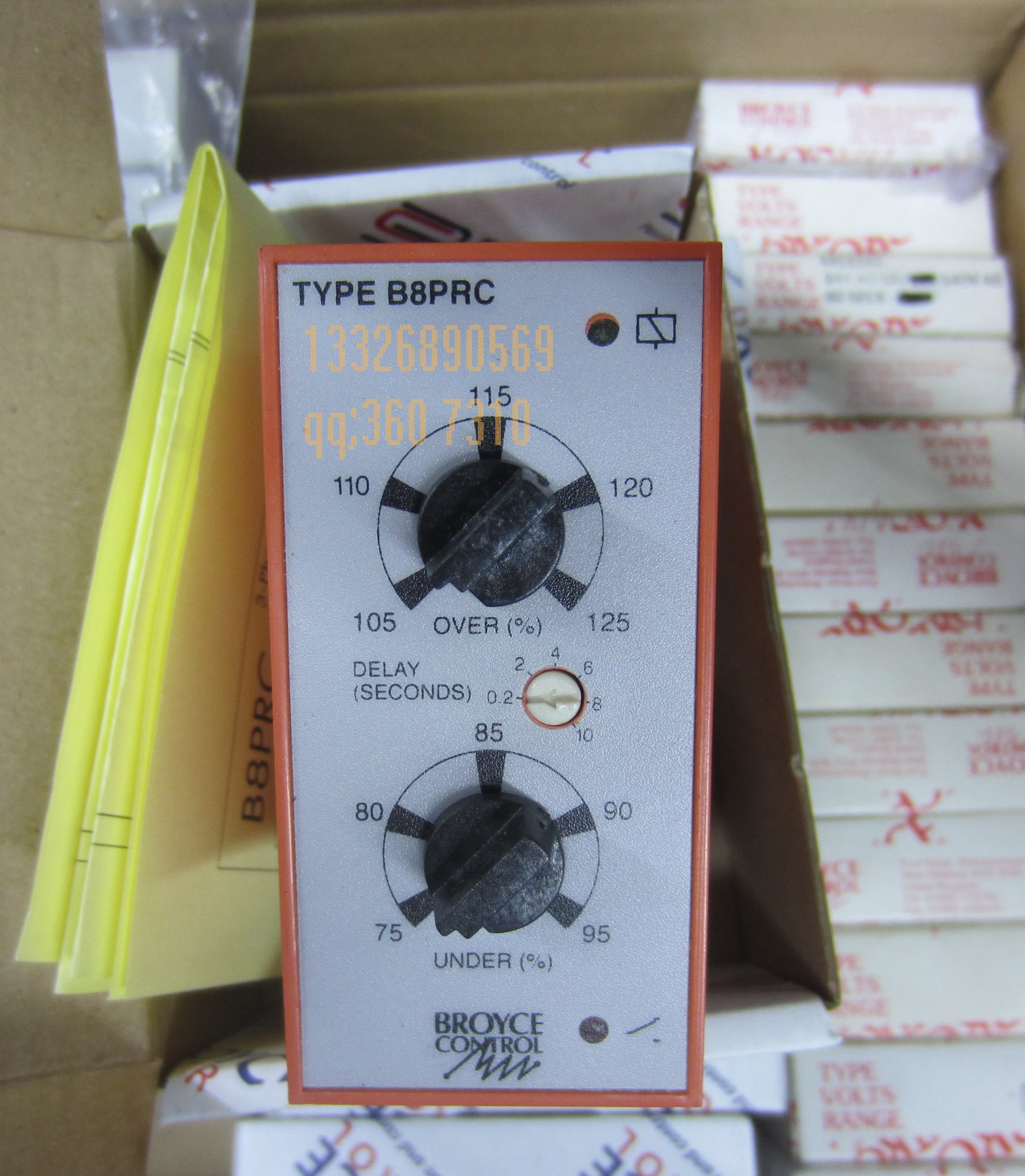 B1PRC discontinued B8PRC B1PA B1PRF discontinued Broyce Control
