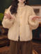 Cotton-padded clothes 2026 new style this year's popular hot style huge good-looking casual loose warm double-sided jacket winter